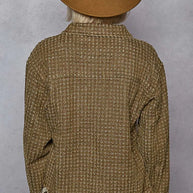 POL Raw Hem Button Up Jacket with Chest Pockets-Jacket-Trendsi-[option4]-[option5]-[option6]-[option7]-[option8]-Shop-Boutique-Clothing-for-Women-Online