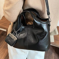 Leather Crossbody Bag with Charm-handbag-Trendsi-[option4]-[option5]-[option6]-[option7]-[option8]-Shop-Boutique-Clothing-for-Women-Online