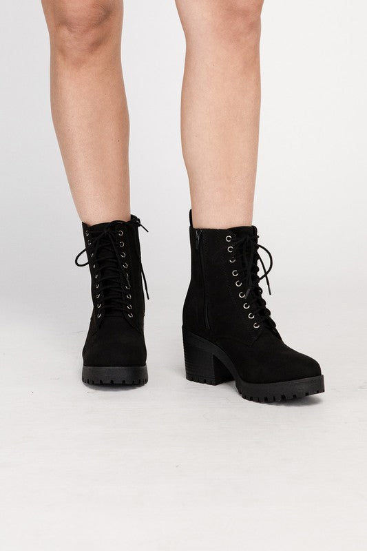 Fuzzy Lined Combat Boots-Fortune Dynamic-[option4]-[option5]-[option6]-[option7]-[option8]-Shop-Boutique-Clothing-for-Women-Online