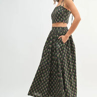 MABLE Floral Crop Top and Skirt Set-sets-Trendsi-[option4]-[option5]-[option6]-[option7]-[option8]-Shop-Boutique-Clothing-for-Women-Online
