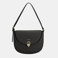 David Jones Metal Buckle Shoulder Bag-Bags-Trendsi-[option4]-[option5]-[option6]-[option7]-[option8]-Shop-Boutique-Clothing-for-Women-Online