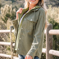 Textured Knit Pocketed Drawstring Hooded Jacket-JUNIPER BLVD-[option4]-[option5]-[option6]-[option7]-[option8]-Shop-Boutique-Clothing-for-Women-Online