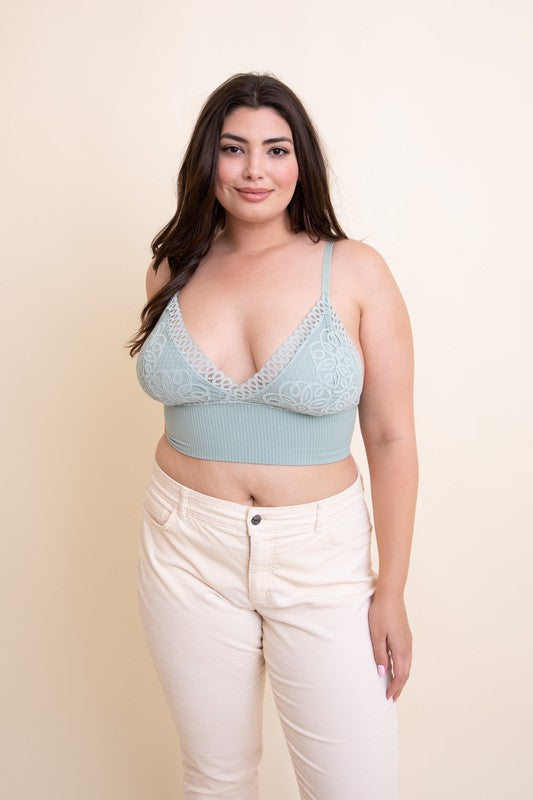 Plus Size Waistband Loop Lace Brami-Leto Accessories-Sage-XL-[option4]-[option5]-[option6]-[option7]-[option8]-Shop-Boutique-Clothing-for-Women-Online