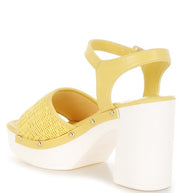 Mazaro Raffia Chunky Sandals-Rag Company-[option4]-[option5]-[option6]-[option7]-[option8]-Shop-Boutique-Clothing-for-Women-Online