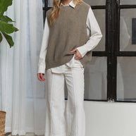 ADORA Round Neck Vest with Slight Open Back-Vest-Trendsi-[option4]-[option5]-[option6]-[option7]-[option8]-Shop-Boutique-Clothing-for-Women-Online