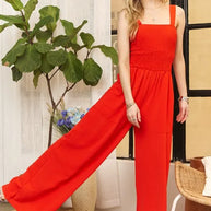 ADORA Full Size Smocking Top Wide Leg Jumpsuit-Jumpsuits & Rompers-Trendsi-[option4]-[option5]-[option6]-[option7]-[option8]-Shop-Boutique-Clothing-for-Women-Online