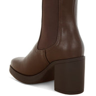 Scuala Faux Leather Chelsea Boots-Rag Company-[option4]-[option5]-[option6]-[option7]-[option8]-Shop-Boutique-Clothing-for-Women-Online