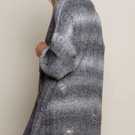 POL Distressed Cable-Knit Ombre Dying Cardigan-cardigan-Trendsi-[option4]-[option5]-[option6]-[option7]-[option8]-Shop-Boutique-Clothing-for-Women-Online