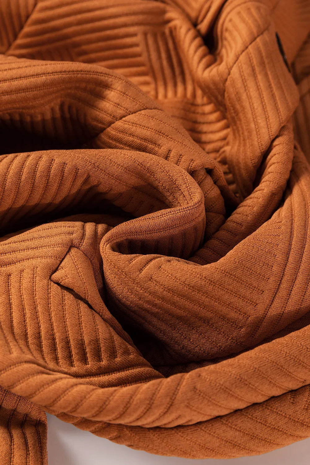 Textured Button Down Collared Neck Coat-Coats & Jackets-Trendsi-[option4]-[option5]-[option6]-[option7]-[option8]-Shop-Boutique-Clothing-for-Women-Online