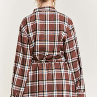 PLAID PRINT COLLAR LONG SHIRT DRESS PLUS SIZE-Jade By Jane-[option4]-[option5]-[option6]-[option7]-[option8]-Shop-Boutique-Clothing-for-Women-Online