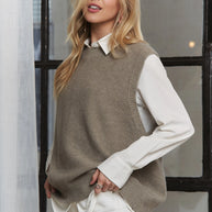 ADORA Round Neck Vest with Slight Open Back-Vest-Trendsi-[option4]-[option5]-[option6]-[option7]-[option8]-Shop-Boutique-Clothing-for-Women-Online