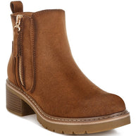Tigris Microfiber Zipper Boots-Rag Company-Brown-US-5 / UK-3 / EU-36-[option4]-[option5]-[option6]-[option7]-[option8]-Shop-Boutique-Clothing-for-Women-Online