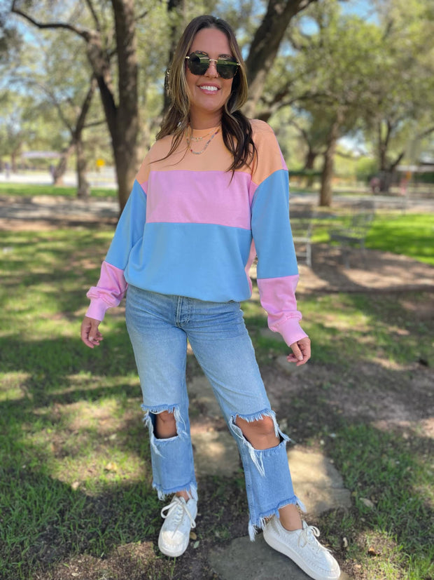 Finnley Colorblock Pullover in Four Colors-Womens-Ave Shops-[option4]-[option5]-[option6]-[option7]-[option8]-Shop-Boutique-Clothing-for-Women-Online