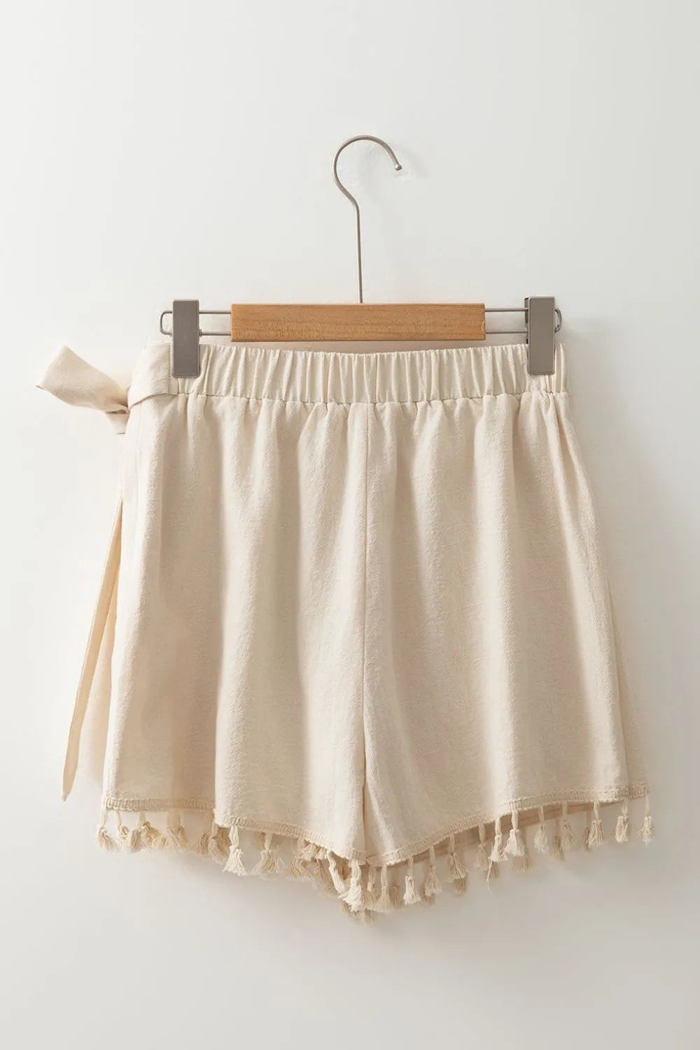 Tassel Trim Wrap Knot Side Mini Skort-Shorts-Trendsi-[option4]-[option5]-[option6]-[option7]-[option8]-Shop-Boutique-Clothing-for-Women-Online