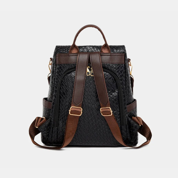PU Leather Backpack Bag-Bags-Trendsi-[option4]-[option5]-[option6]-[option7]-[option8]-Shop-Boutique-Clothing-for-Women-Online