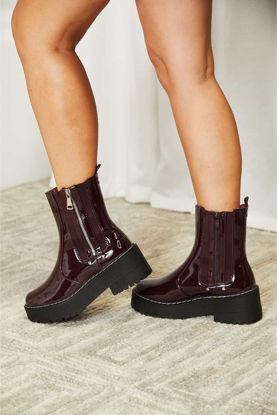 Forever Link Side Zip Platform Boots-Boots-Trendsi-[option4]-[option5]-[option6]-[option7]-[option8]-Shop-Boutique-Clothing-for-Women-Online