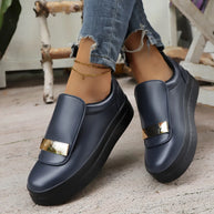 Round Toe Platform Loafers-Shoes-Trendsi-[option4]-[option5]-[option6]-[option7]-[option8]-Shop-Boutique-Clothing-for-Women-Online
