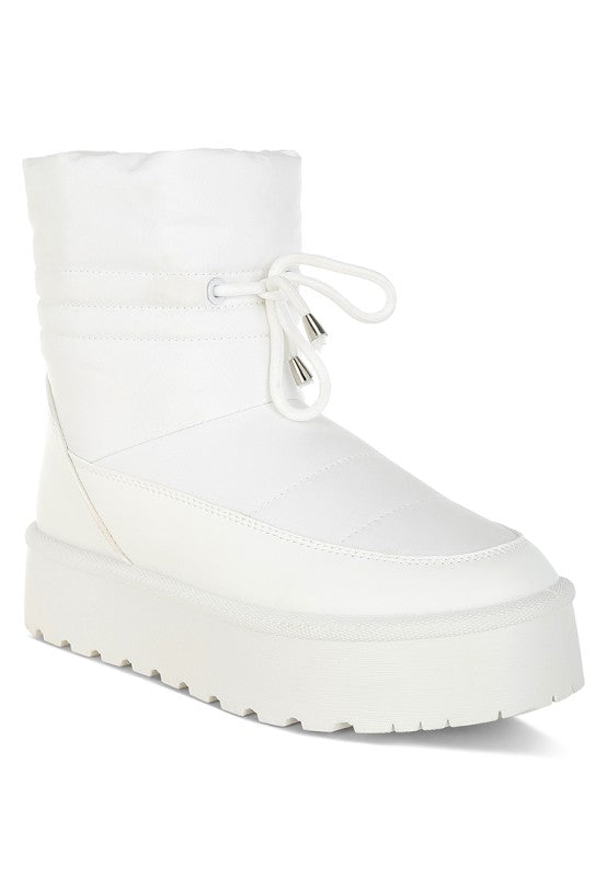 Pacos High Ankle Chunky Snow Boots-Rag Company-White-US-5 / UK-3 / EU-36-[option4]-[option5]-[option6]-[option7]-[option8]-Shop-Boutique-Clothing-for-Women-Online