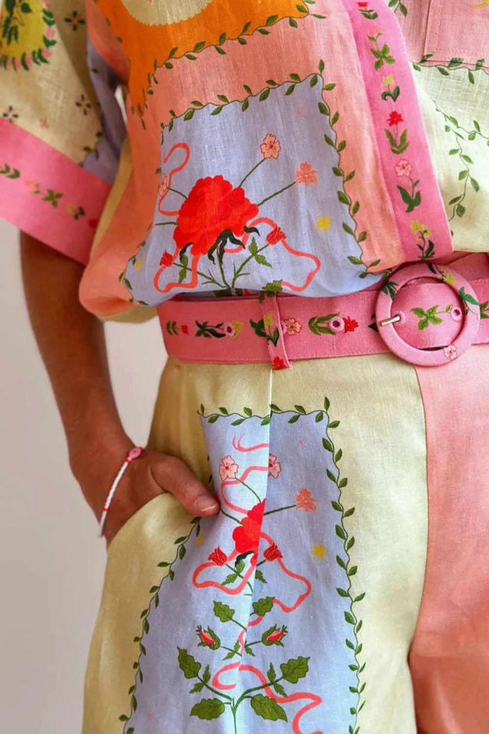 Printed Short Sleeve Shirt and Shorts Set-Sets-Trendsi-[option4]-[option5]-[option6]-[option7]-[option8]-Shop-Boutique-Clothing-for-Women-Online