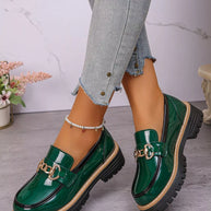Round Toe Platform Loafers-Shoes-Trendsi-[option4]-[option5]-[option6]-[option7]-[option8]-Shop-Boutique-Clothing-for-Women-Online