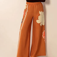 Printed Elastic Waist Wide Leg Pants-Pants-Trendsi-[option4]-[option5]-[option6]-[option7]-[option8]-Shop-Boutique-Clothing-for-Women-Online