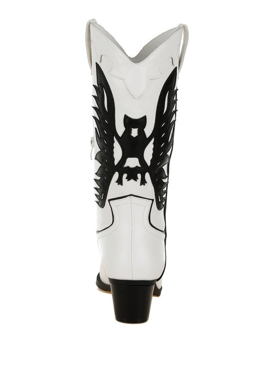 Thistle Winged Patchwork Cowboy Boots-Rag Company-[option4]-[option5]-[option6]-[option7]-[option8]-Shop-Boutique-Clothing-for-Women-Online