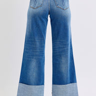 Judy Blue Distressed High Waist Wide Leg Jeans-Trendsi-[option4]-[option5]-[option6]-[option7]-[option8]-Shop-Boutique-Clothing-for-Women-Online