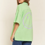 SMILE FACE BACK SHIRTS TOP PLUS SIZE-Jade By Jane-[option4]-[option5]-[option6]-[option7]-[option8]-Shop-Boutique-Clothing-for-Women-Online