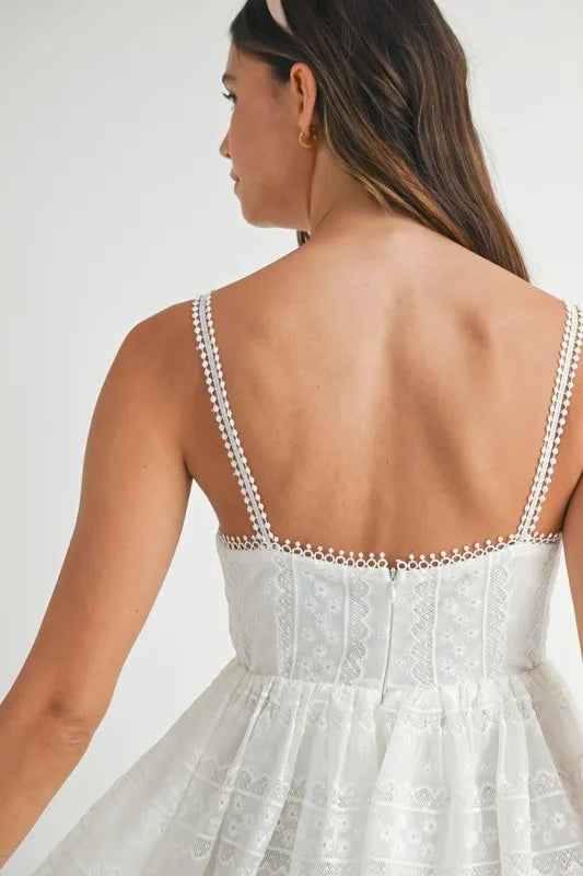 MABLE Eyelet Lace Babydoll Mini Cami Dress-Dresses-Trendsi-[option4]-[option5]-[option6]-[option7]-[option8]-Shop-Boutique-Clothing-for-Women-Online