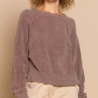 POL Round Neck Backless Sweater with Ribbed Edge-Sweaters-Trendsi-[option4]-[option5]-[option6]-[option7]-[option8]-Shop-Boutique-Clothing-for-Women-Online