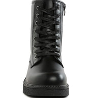 Clover Faux Leather Lace Up Boots-Rag Company-[option4]-[option5]-[option6]-[option7]-[option8]-Shop-Boutique-Clothing-for-Women-Online