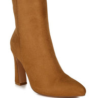 Clubdate Block Heeled Ankle Boots-Rag Company-[option4]-[option5]-[option6]-[option7]-[option8]-Shop-Boutique-Clothing-for-Women-Online