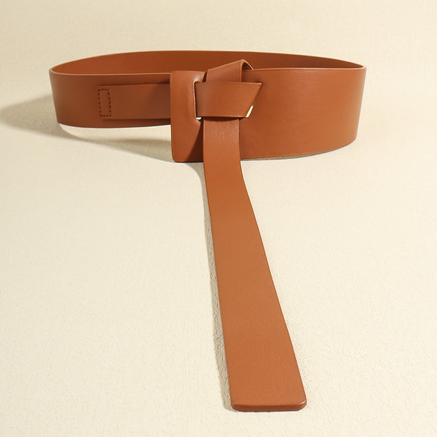 Knot Detail PU Belt-Belts-Trendsi-[option4]-[option5]-[option6]-[option7]-[option8]-Shop-Boutique-Clothing-for-Women-Online