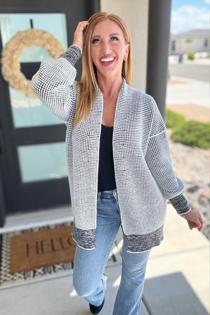 Contrast Trim Knit Cardigan in Four Colors-Womens-Ave Shops-[option4]-[option5]-[option6]-[option7]-[option8]-Shop-Boutique-Clothing-for-Women-Online