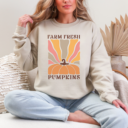 Farm Fresh Pumpkins Sweatshirt-Womens-Ave Shops-[option4]-[option5]-[option6]-[option7]-[option8]-Shop-Boutique-Clothing-for-Women-Online