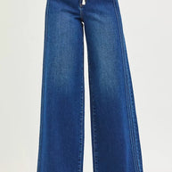 RISEN Full Size Mid Rise Wide Side Pintuck Jeans with Front Drawstring Plus Size-Jeans-Trendsi-[option4]-[option5]-[option6]-[option7]-[option8]-Shop-Boutique-Clothing-for-Women-Online