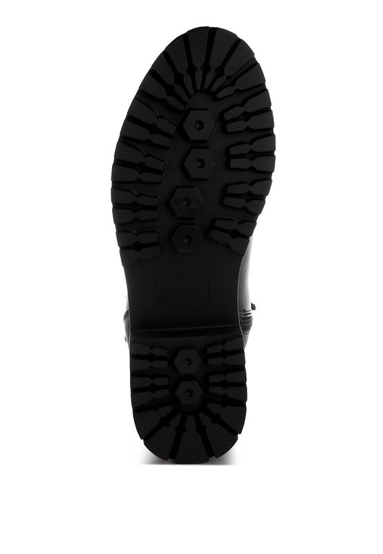 Antorin Chunky Buckle Detail Ankle Boots-Rag Company-[option4]-[option5]-[option6]-[option7]-[option8]-Shop-Boutique-Clothing-for-Women-Online