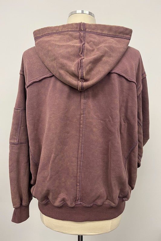 Fiori Hoodie Jacket-Aemi + Co-[option4]-[option5]-[option6]-[option7]-[option8]-Shop-Boutique-Clothing-for-Women-Online