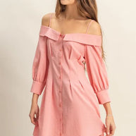 HYFVE Button Down Spaghetti Strap Mini Dress with Pockets-Dresses-Trendsi-[option4]-[option5]-[option6]-[option7]-[option8]-Shop-Boutique-Clothing-for-Women-Online