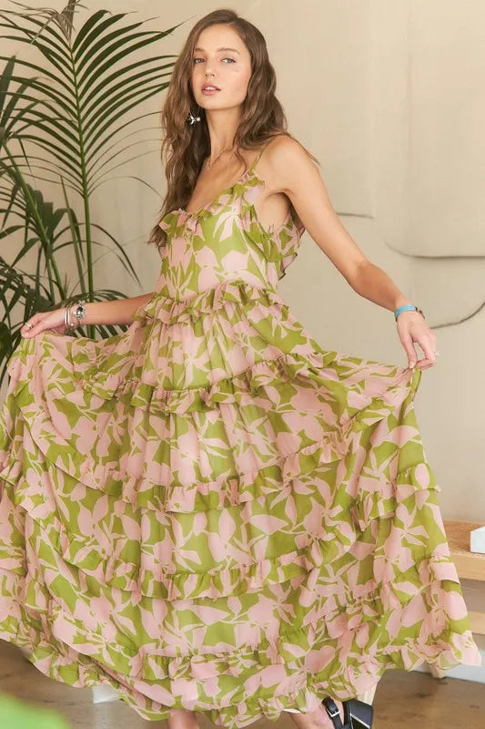 ADORA Ruffled Tiered Scoop Neck Cami Dress-Dresses-Trendsi-[option4]-[option5]-[option6]-[option7]-[option8]-Shop-Boutique-Clothing-for-Women-Online