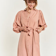 SOLID BUTTON DOWN DRESS PLUS SIZE-Jade By Jane-[option4]-[option5]-[option6]-[option7]-[option8]-Shop-Boutique-Clothing-for-Women-Online