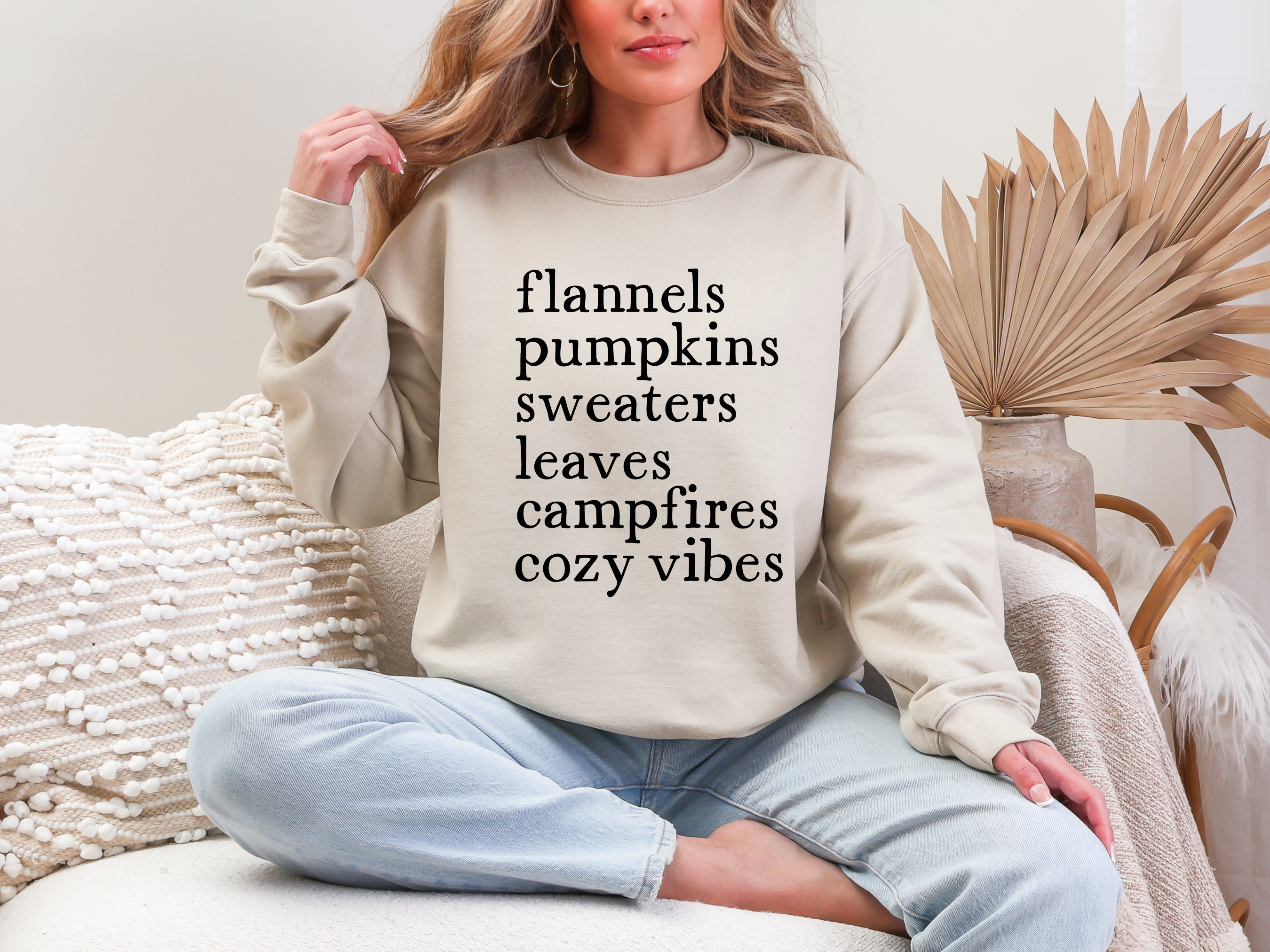 Flannels Pumpkins Sweatshirt in Multiple Colors-Womens-Ave Shops-[option4]-[option5]-[option6]-[option7]-[option8]-Shop-Boutique-Clothing-for-Women-Online