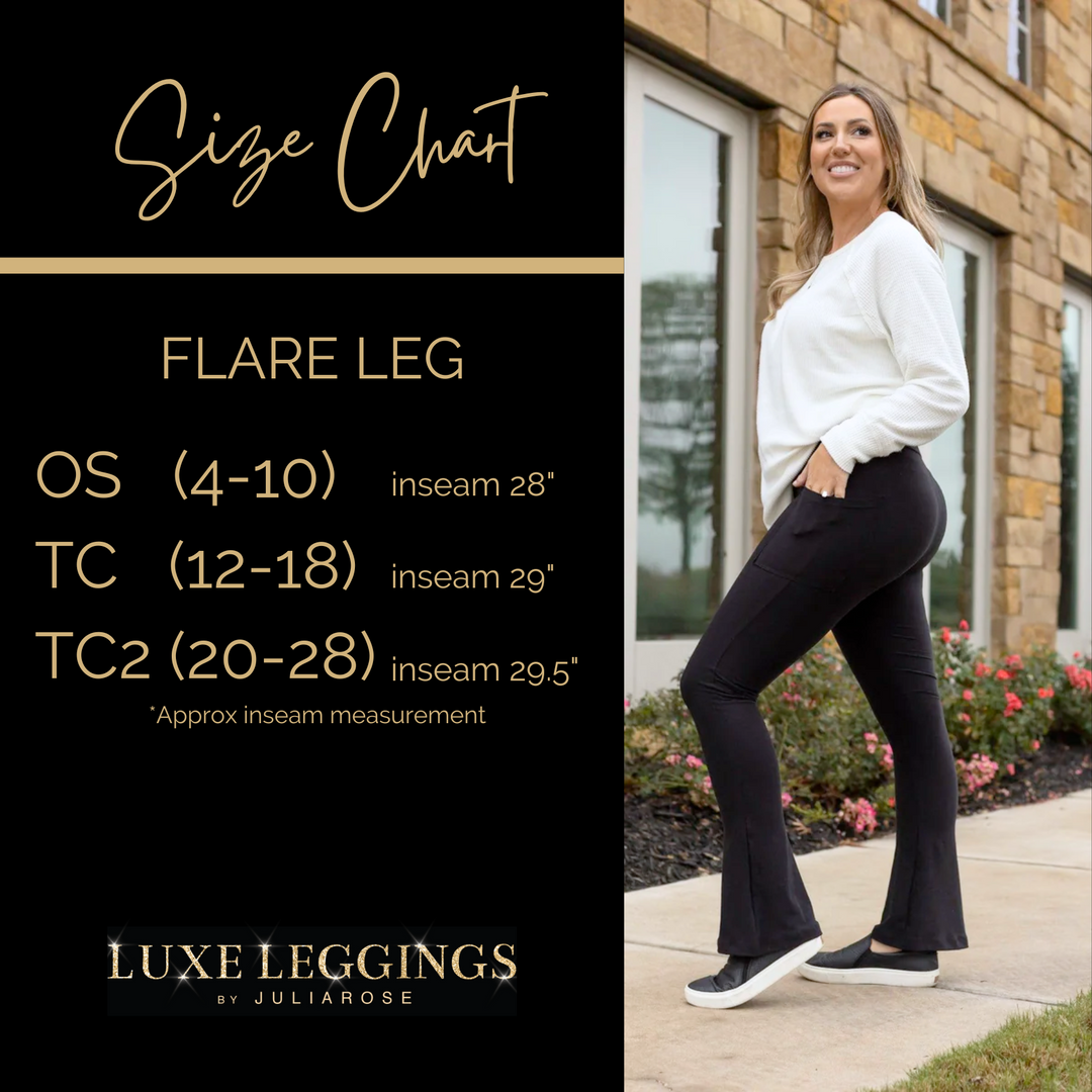 The Brandy - Brown Flare Leggings WITH POCKETS - Luxe Leggings by Julia Rose®-JuliaRoseWholesale-[option4]-[option5]-[option6]-[option7]-[option8]-Shop-Boutique-Clothing-for-Women-Online