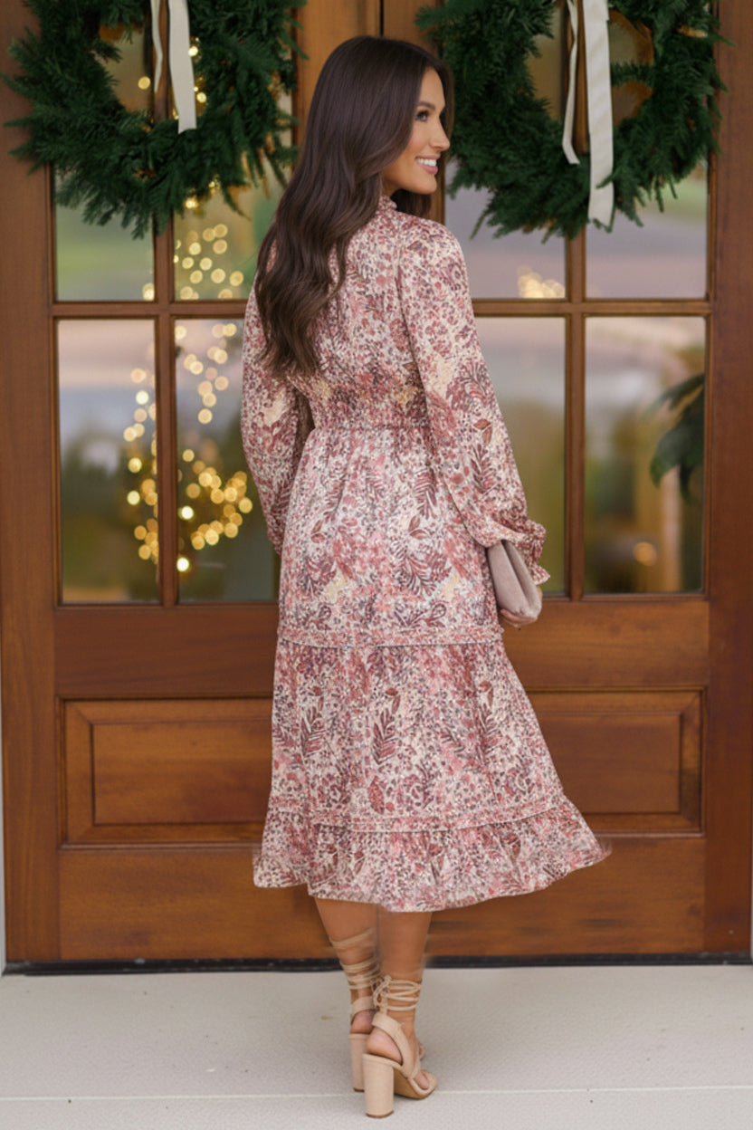 Bloom and Twirl Satin Floral Dress-Haptics-[option4]-[option5]-[option6]-[option7]-[option8]-Shop-Boutique-Clothing-for-Women-Online