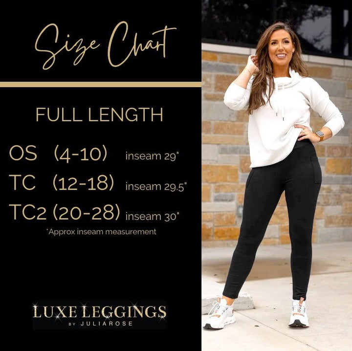 Luxe Athleisure Collection by Julia Rose ® - The Chelsea FULL Length Leggings-JuliaRoseWholesale-[option4]-[option5]-[option6]-[option7]-[option8]-Shop-Boutique-Clothing-for-Women-Online