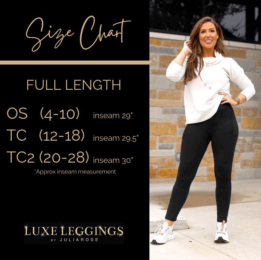 Luxe Athleisure Collection by Julia Rose ® - The Chelsea FULL Length Leggings