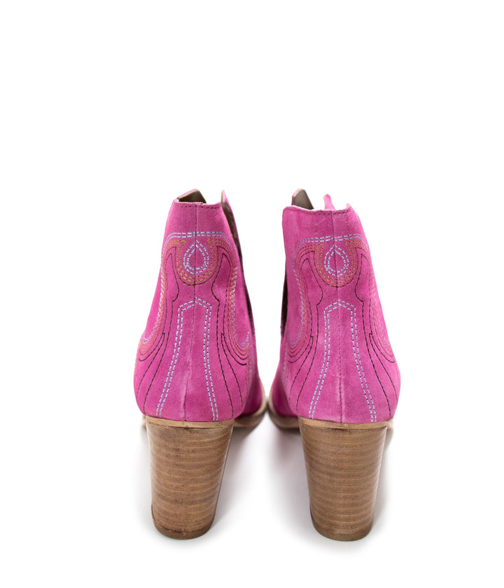 Journee Ankle Boots in Magenta-Shoes-Ave Shops-[option4]-[option5]-[option6]-[option7]-[option8]-Shop-Boutique-Clothing-for-Women-Online