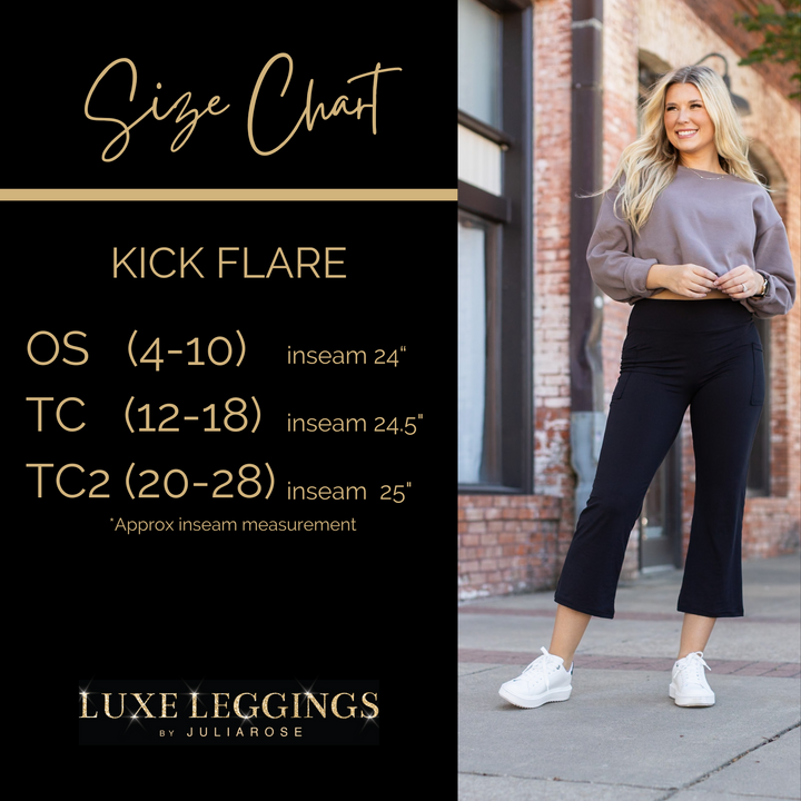 The Delilah - Kick Flare Leggings with Pockets-JuliaRoseWholesale-[option4]-[option5]-[option6]-[option7]-[option8]-Shop-Boutique-Clothing-for-Women-Online