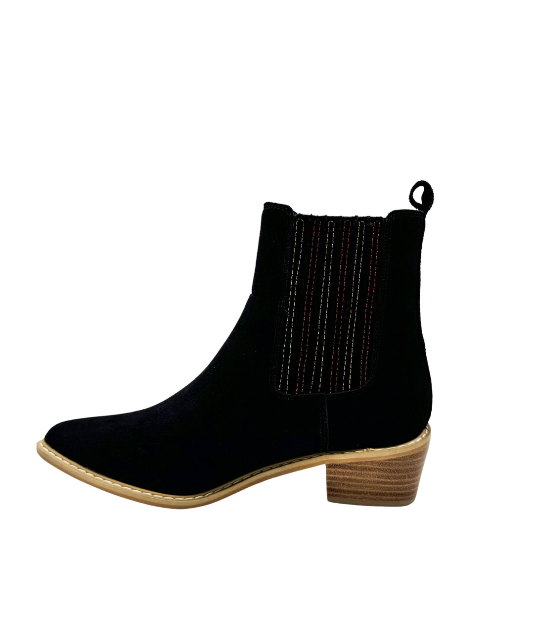 Leonor Suede Ankle Boot in Black-Shoes-Ave Shops-[option4]-[option5]-[option6]-[option7]-[option8]-Shop-Boutique-Clothing-for-Women-Online