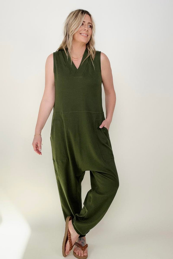 Zenana Solid Sleeveless Harem Jumpsuit-Jumpsuits-Kiwidrop-[option4]-[option5]-[option6]-[option7]-[option8]-Shop-Boutique-Clothing-for-Women-Online